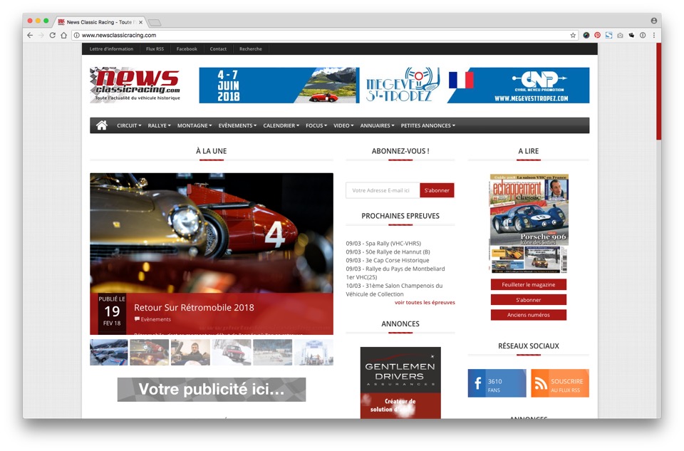 NewsClassicRacing