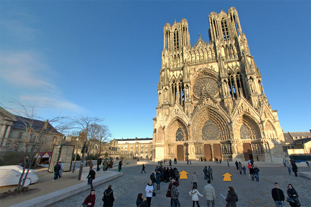 Visite Virtuelle de la Cathédrale de Reims